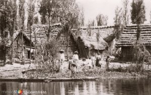 Las casas de los campesinos insomnes de Xochimilco