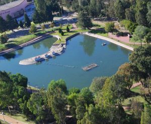 Vista del Parque Guadiana en Durango,