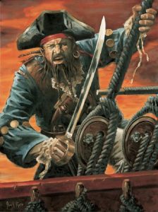 El nefasto pirata Barbillas