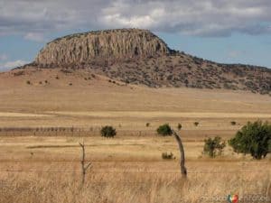 El Cerro de Miñaca en el estado de Chihuahua.