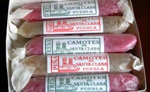 Los muy famosos camotes de Puebla