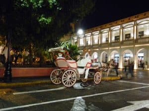 Una calesa de Mérida