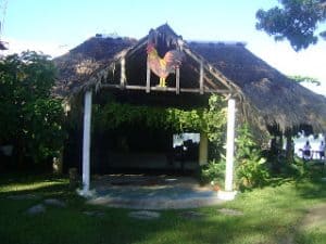 Una cabaña en la Isla del Gallo